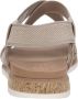 Skechers Bobs Desert Kiss Low Sandalen Plat Beige - Thumbnail 4