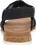 Skechers Bobs Desert Kiss Low Sandalen Plat Zwart - Thumbnail 4