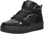Skechers Court High sneakers zwart Meisjes Imitatieleer 34 - Thumbnail 5