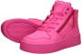 Skechers Court High sneakers roze Meisjes Imitatieleer Effen 36 - Thumbnail 8