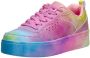 Skechers Court High Electric Remix Meisjes Sneakers Multicolour - Thumbnail 8