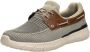 Skechers Klassieke Saki Mocassin Schoenen Gray Heren - Thumbnail 10