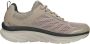 Skechers D'Lux Walker Sneakers Laag beige - Thumbnail 5