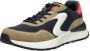 Skechers Fury Lace Low Heren Sneakers Donkerblauw - Thumbnail 10
