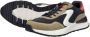 Skechers Fury Lace Low Heren Sneakers Donkerblauw - Thumbnail 11