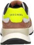 Skechers Fury Lace Low Heren Sneakers Grijs - Thumbnail 5