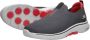 Skechers Go Walk 7 Heren Instappers Grijs Zwart - Thumbnail 8