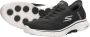 Skechers Slip-ins Go Walk 7 Free Hand 2 Heren Instappers Zwart - Thumbnail 7