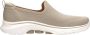 Skechers Go Walk 7 Slip On Instappers beige Dames - Thumbnail 9