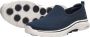 Skechers Go Walk 7 Ivy Dames Instappers Donkerblauw Wit - Thumbnail 11