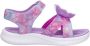 Skechers S Lights\Xae-Jumpsters Zandal-Bu Meisjes Sandalen Paars - Thumbnail 5