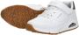 Skechers Uno Gen1 Shimmer Core Meisjes Sneakers Wit - Thumbnail 7
