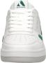 Skechers Koopa Tiebreak Low Heren Sneakers Wit Groen - Thumbnail 5