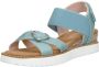 Skechers Miss Desert Kiss sandalen blauw Meisjes Textiel Effen 33 - Thumbnail 4
