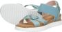 Skechers Miss Desert Kiss sandalen blauw Meisjes Textiel Effen 33 - Thumbnail 7