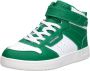 Skechers Quick Street jongens sneakers groen wit Uitneembare zool - Thumbnail 6