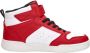 Skechers Quick Street jongens sneakers rood wit Uitneembare zool - Thumbnail 6