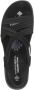 Skechers Reggae Slim Simply Stretch Sandalen Dames Zwart - Thumbnail 14