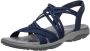 Skechers Sandaal Reggae Slim Sunnyside Stretch Fit 163185 NVY Blauw Machine Washable - Thumbnail 5