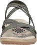 Skechers Sandalen REGGAE SLIM TURN IT UP met elastische riempjes - Thumbnail 12