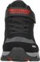 Skechers Rugged Ranger Storm Trail Jongens Sneakers Zwart Rood - Thumbnail 11