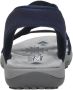 Skechers Slip-ins Reggae Slim Stretch Flex Dames Sandalen Navy - Thumbnail 5