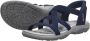 Skechers Slip-ins Reggae Slim Stretch Flex Dames Sandalen Navy - Thumbnail 7