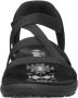 Skechers Sandalen Slip-ins: Reggae Slim Stretch Flex 163460 BBK Zwart - Thumbnail 5