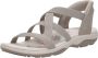 Skechers Sandalen Slip-ins: Reggae Slim Stretch Flex 163460 TPE Taupe Grijs - Thumbnail 4