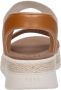 Skechers Slip-ins Bobs Sun Ray Step Aside Dames Sandalen Luggage - Thumbnail 5