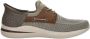Skechers Slip-ins Delson 3.0 Roth Heren Instappers Taupe - Thumbnail 5