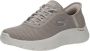 Skechers Go Walk Flex Grand Entry Slip-Ins Sneaker Dames Taupe - Thumbnail 10