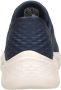 Skechers Comfortabele Slip-ons Flex Ondersteunende Sneaker Blue Dames - Thumbnail 4