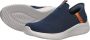Skechers Ultra Flex 3.0 Smooth Step Slip-ins 403844L-NVY Vrouwen Marineblauw Sneakers Sportschoenen - Thumbnail 7
