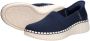 Skechers Hands Free Slip-In Wilshire BLVD dames instapper Blauw - Thumbnail 8