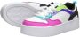 Skechers Court High sneakers wit roze zwart Meisjes Imitatieleer Meerkleurig 30 - Thumbnail 13