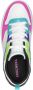 Skechers Court High sneakers wit roze zwart Meisjes Imitatieleer Meerkleurig 30 - Thumbnail 14