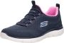 Skechers SUMMITS NEW NATURE sneakers dames blauw 150120 NVPK - Thumbnail 3