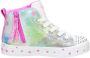 Skechers Twi Lites 2.0 Unicorn Galaxy Pink Multi Sneakers hoge sneakers - Thumbnail 5