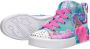 Skechers Twinkle Magic Mermaid Sea Sneakers Hoog licht blauw - Thumbnail 6