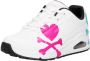 Skechers Hart & Kruisbeentjes Trendy Sneaker Multicolor Dames - Thumbnail 5