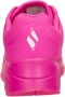 Skechers Uno sneakers roze Meisjes Imitatieleer Effen 35 - Thumbnail 9
