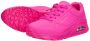 Skechers Uno Gen1 Neon Glow Meisjes Sneakers Roze - Thumbnail 12