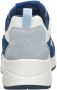 Skechers Stijlvolle Dames Skate Sneakers Blauw Dames - Thumbnail 8