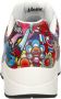 Skechers Sneakers UNO COLOR DOODLE Wedge sneaker veterschoen retro sneaker met unieke print - Thumbnail 13