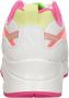 Skechers Uno Gen1 Color Surge Meisjes Sneakers Wit - Thumbnail 13