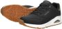 Skechers Uno-Jungle Nite Dames Sneakers Zwart - Thumbnail 7