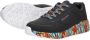 Skechers Uno Lite Sneakers zwart Synthetisch Dames - Thumbnail 10