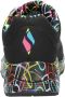 Skechers Sneakers met sleehak UNO-LOVING LOVE Vrijetijdsschoen lage schoen veterschoen met coole graffiti-print - Thumbnail 6