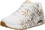 Skechers Uno-Metallic Love 155523-WTGD. Vrouwen. Wit. Sneakers - Thumbnail 9